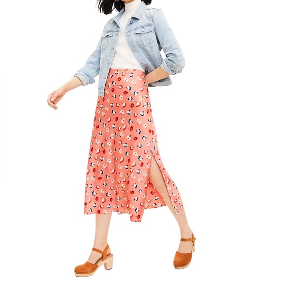 LOFT Dresses & Skirts - NEW! Loft Daisy Midi Skirt